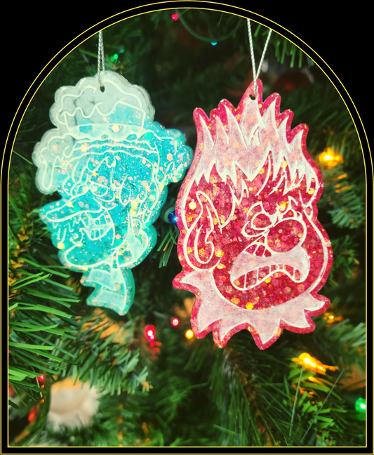Heat/Freeze Mizer Ornament SetThis Heat/Freeze Mizer Ornament Set is guaranteed to maintain optimal temperatures in any season! Whether you're in the heat of summer or the dead of winter, you donWitchin Waifu