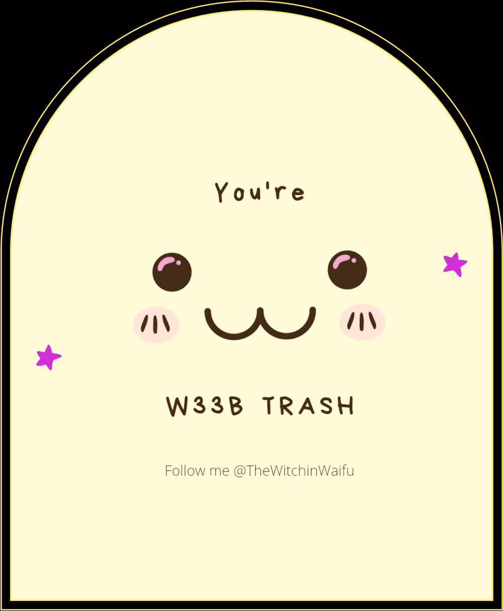 Weeb StickerWitchin Waifu