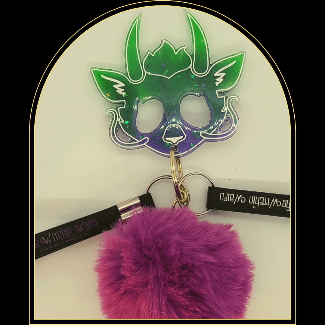 Dragon- HakuThis is a fully customizable item. Meaning you select the resin colors and puff colors.This item is custom crafted and will be 100% unique to you. The colors below aWitchin Waifu