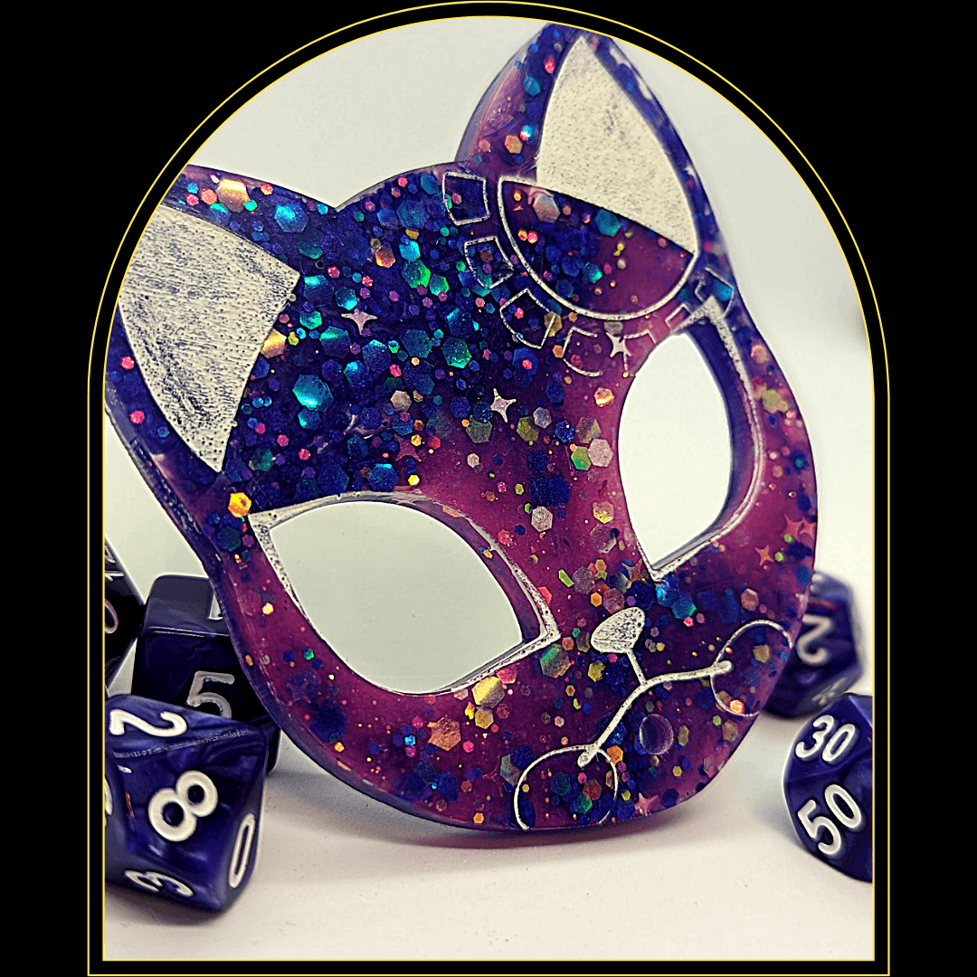 DS MaskThis is a fully customizable item. Meaning you select the resin colors and puff colors.This item is custom crafted and will be 100% unique to you. The colors below aWitchin Waifu