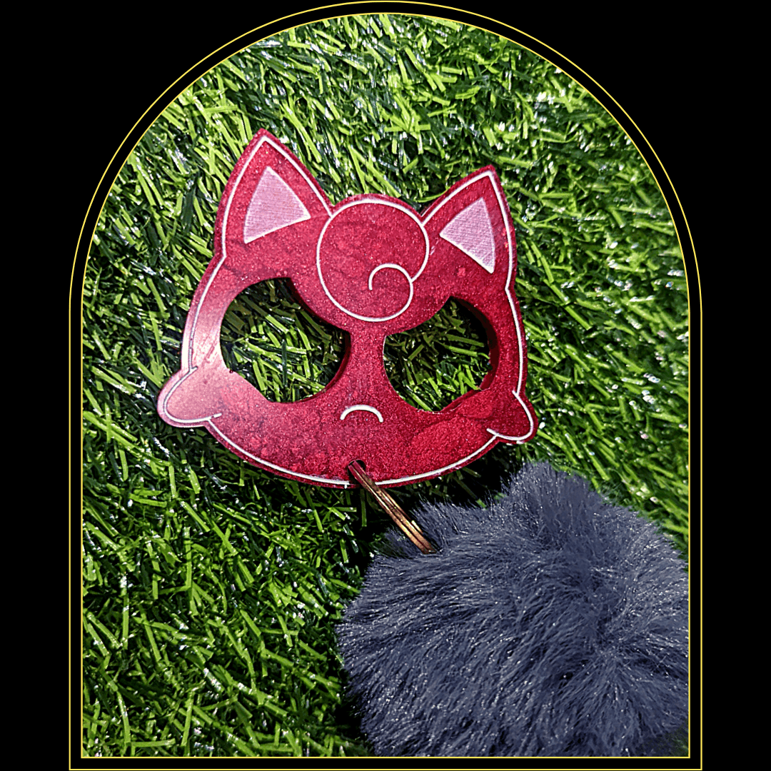 Happy/Angry JigglypuffThis is a fully customizable item. Meaning you select the resin colors and puff colors.This item is custom crafted and will be 100% unique to you. The colors below aWitchin Waifu