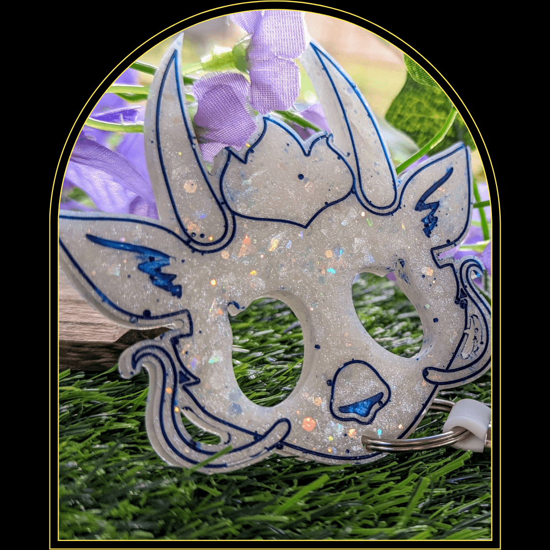 Dragon- HakuThis is a fully customizable item. Meaning you select the resin colors and puff colors.This item is custom crafted and will be 100% unique to you. The colors below aWitchin Waifu