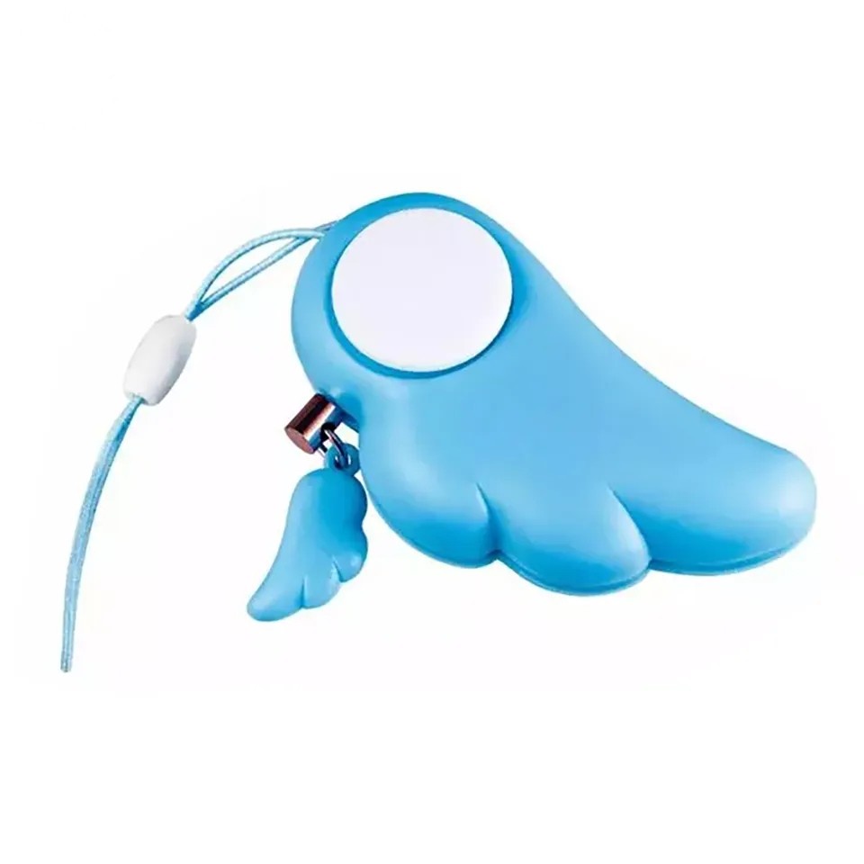 Angel Wing Personal AlarmDare to take on the world with the Angel Wing Personal Alarm! This 90-decibel personal alarm comes in a striking blue angel wing design, empowering you to seize the Witchin Waifu