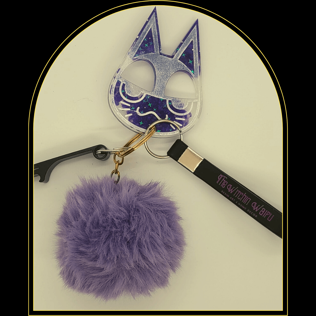 ACNH CatsThis is a fully customizable item. Meaning you select the resin colors and puff colors.This item is custom crafted and will be 100% unique to you. The colors below aWitchin Waifu