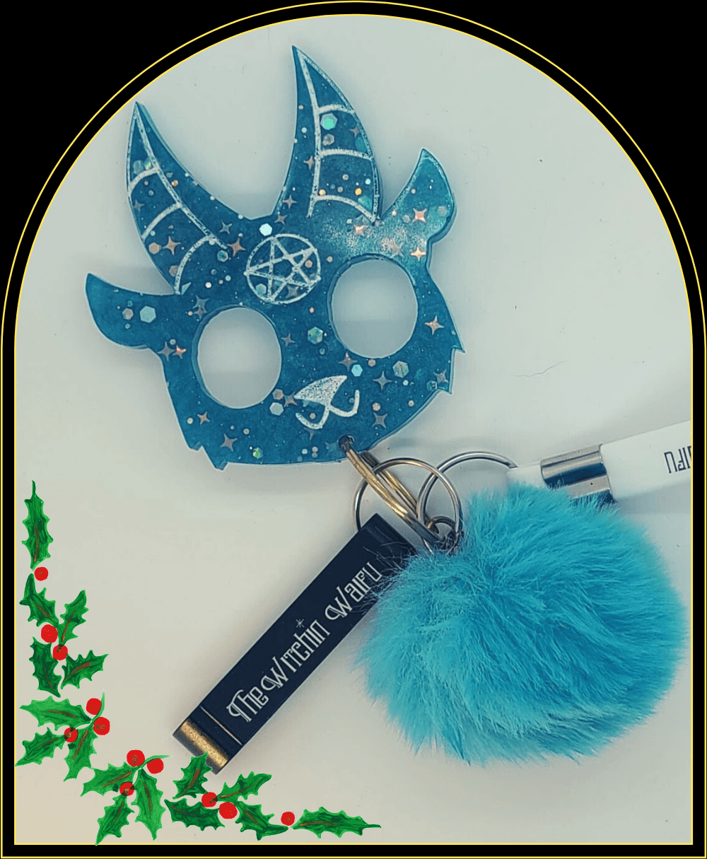 Goat Demon keychain