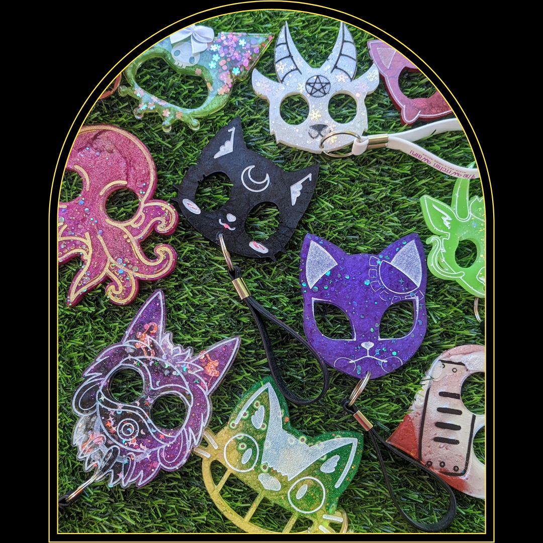 EeveeThis 4" tall keychain is the perfect addition to your Pokemon team or just a fantastic touch on your keyring. Made from food safe and heat safe resin, this little onWitchin Waifu