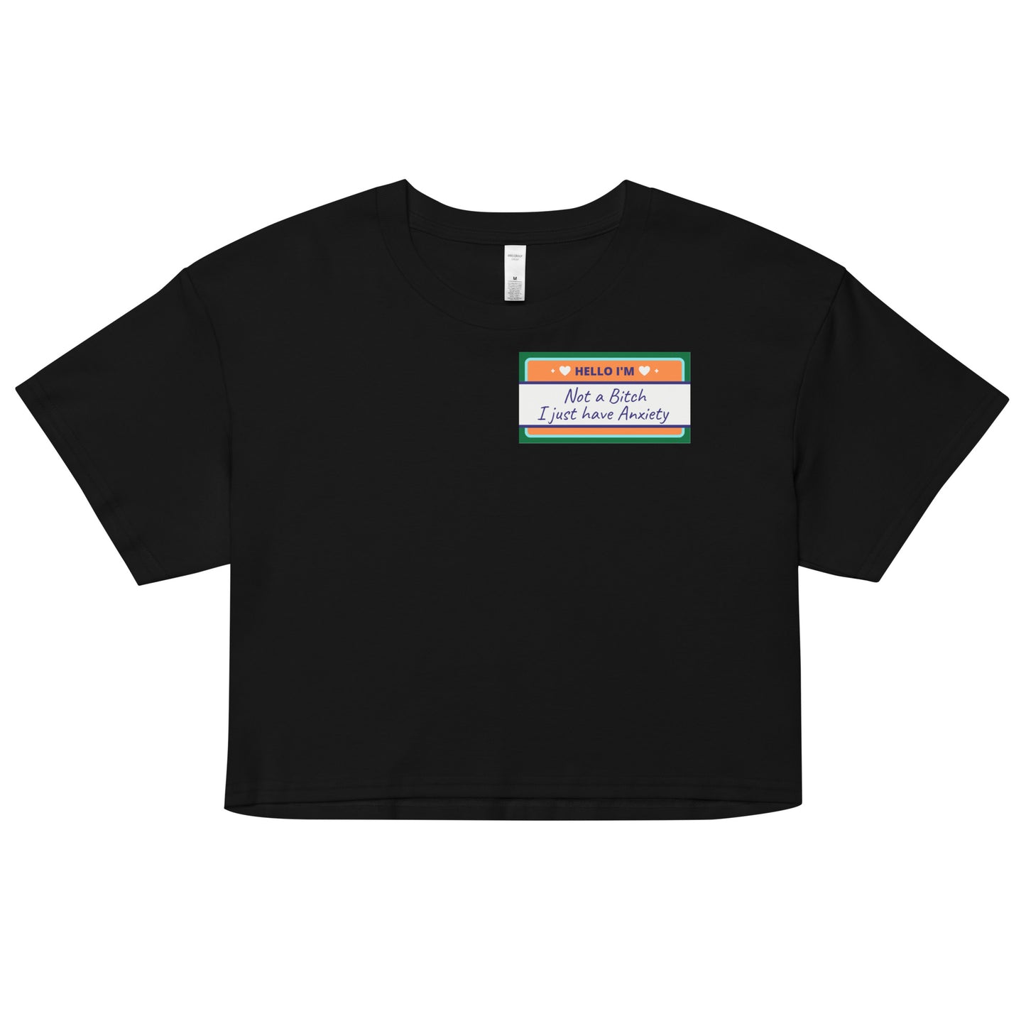 Not a B*tch. I have Anxiety Women’s crop topThis crop top is made of 100% combed cotton, which makes the shirt extremely soft and more durable than regular cotton shirts. The relaxed fit and dropped shoulders Witchin Waifu