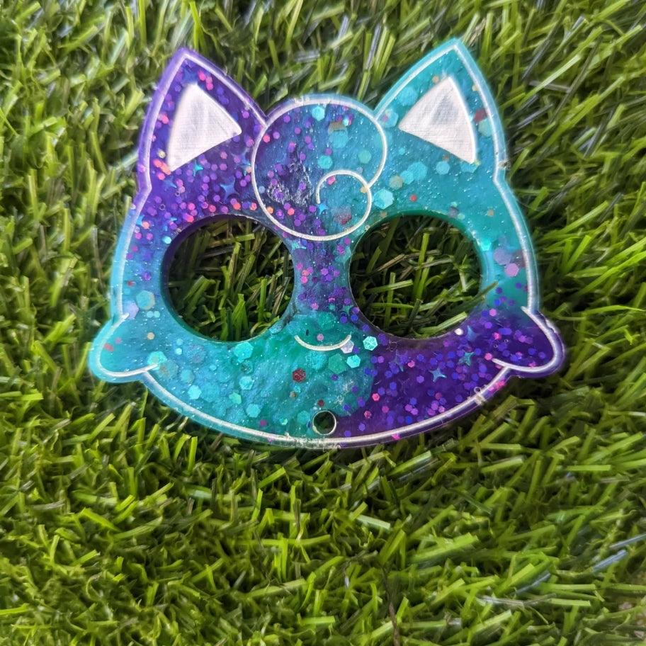 Happy/Angry JigglypuffThis is a fully customizable item. Meaning you select the resin colors and puff colors.This item is custom crafted and will be 100% unique to you. The colors below aWitchin Waifu