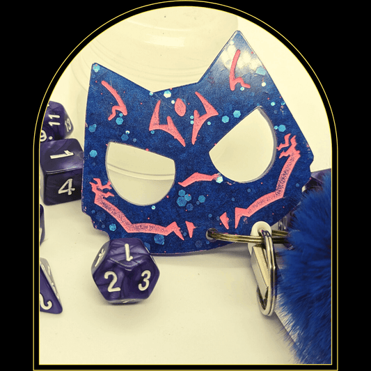 Sakuna CatThis is a fully customizable item. Meaning you select the resin colors and puff colors.This item is custom crafted and will be 100% unique to you. The colors below aWitchin Waifu