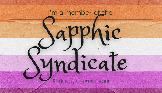 Sapphic Society sticker