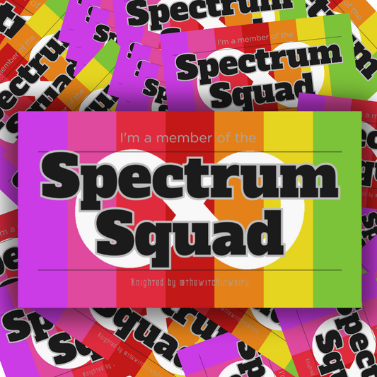 Spectrum Squad sticker