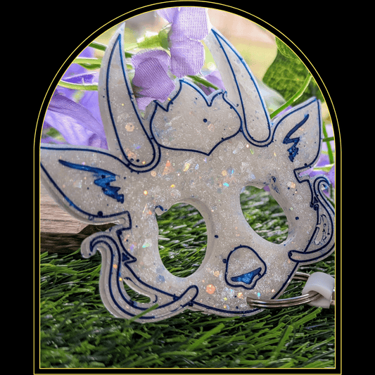 Dragon- HakuThis is a fully customizable item. Meaning you select the resin colors and puff colors.This item is custom crafted and will be 100% unique to you. The colors below aWitchin Waifu
