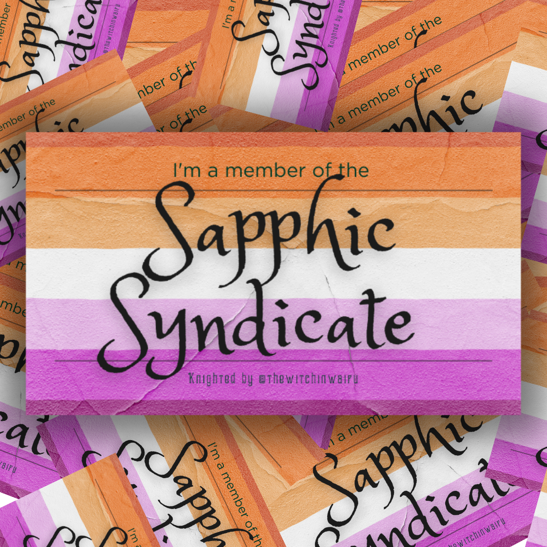 Sapphic Society sticker