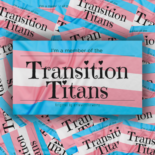 Transgendered Titans sticker