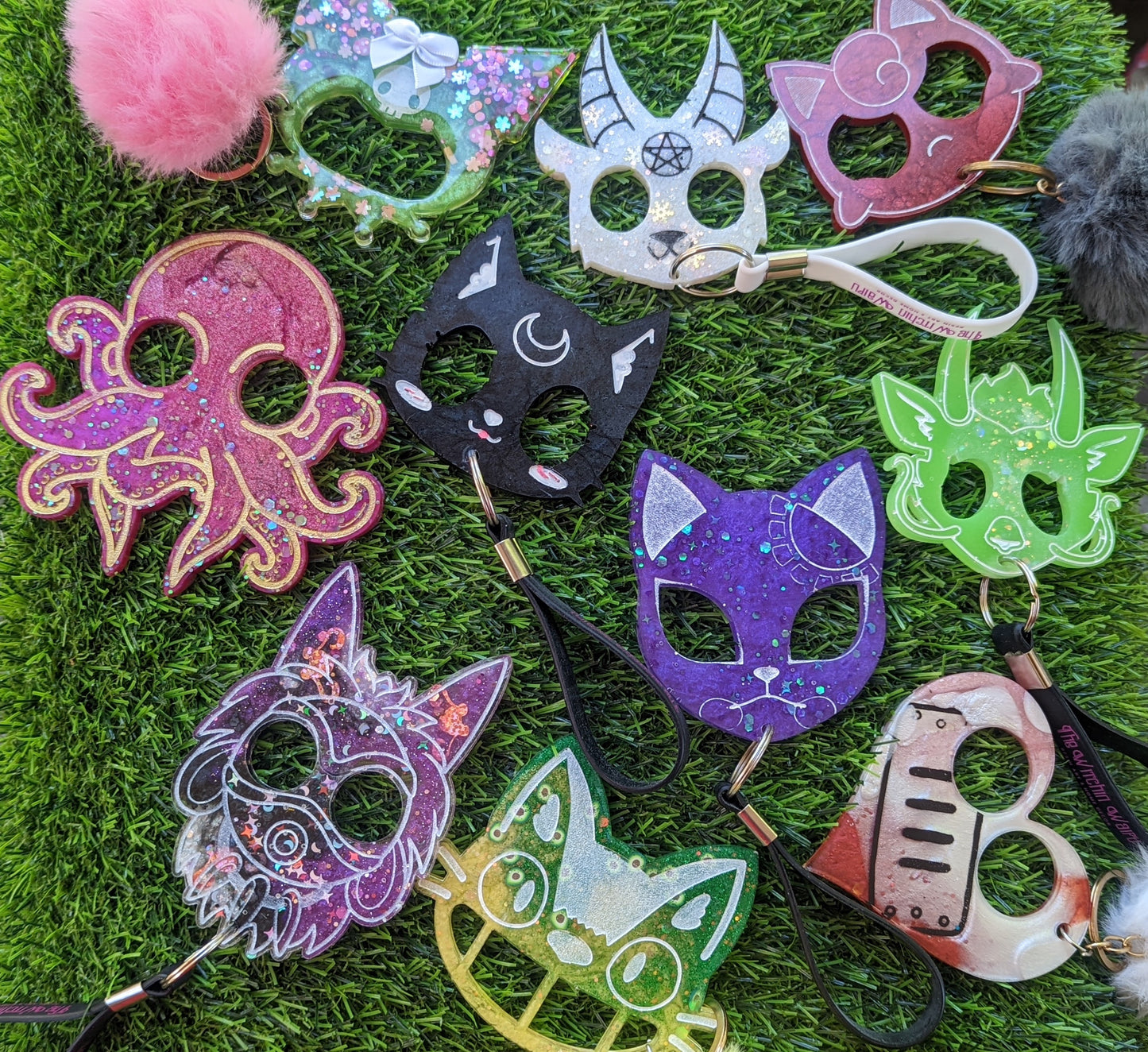 Mystery KeychainTake the mystery plunge and become the proud owner of a unique, one-of-a-kind keychain! With over 21 styles and colors to choose from, you'll always be the envy of yWitchin Waifu