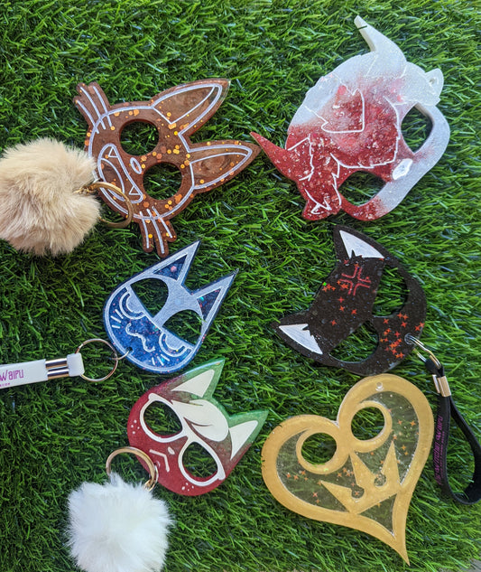 Mystery KeychainTake the mystery plunge and become the proud owner of a unique, one-of-a-kind keychain! With over 21 styles and colors to choose from, you'll always be the envy of yWitchin Waifu