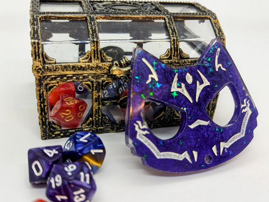 Sakuna CatThis is a fully customizable item. Meaning you select the resin colors and puff colors.This item is custom crafted and will be 100% unique to you. The colors below aWitchin Waifu