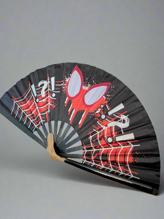 Miles Eyes Spider Man 13" Handfan