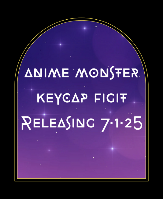 Anime monster keycap figit