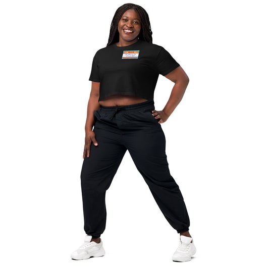 Hello I'm Women’s crop topThis crop top is made of 100% combed cotton, which makes the shirt extremely soft and more durable than regular cotton shirts. The relaxed fit and dropped shoulders Witchin Waifu