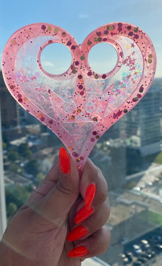 KH3 Heart And Crown KeychainsThis is a fully customizable item. Meaning you select the resin colors and puff colors.This item is custom crafted and will be 100% unique to you. The colors below aWitchin Waifu