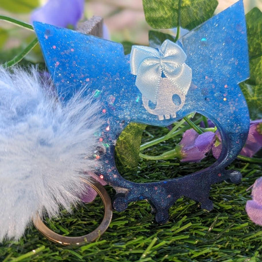 KuromiThis is a fully customizable item. Meaning you select the resin colors and puff colors.This item is custom crafted and will be 100% unique to you. The colors below aWitchin Waifu