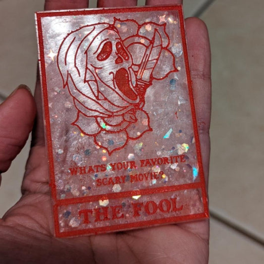 Tarot MagnetsWelcome to your terror-ific abode with these one-of-a-kind Tarot Magnets! These spooky magnets, made from custom resin and inspired by the biggest horror stars, willWitchin Waifu